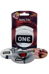 One Skin Tin, 3 pr�servatifs classiques tr�s fins