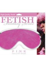 Masque en daim rose - Fetish Fantasy