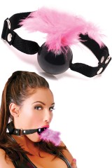 B�illon � plume rose par Fetish Fantasy