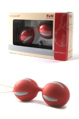 Boules de Geisha Fun Factory Rouge/Argent